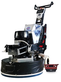planetary remote control floor grinding machine with GPS
