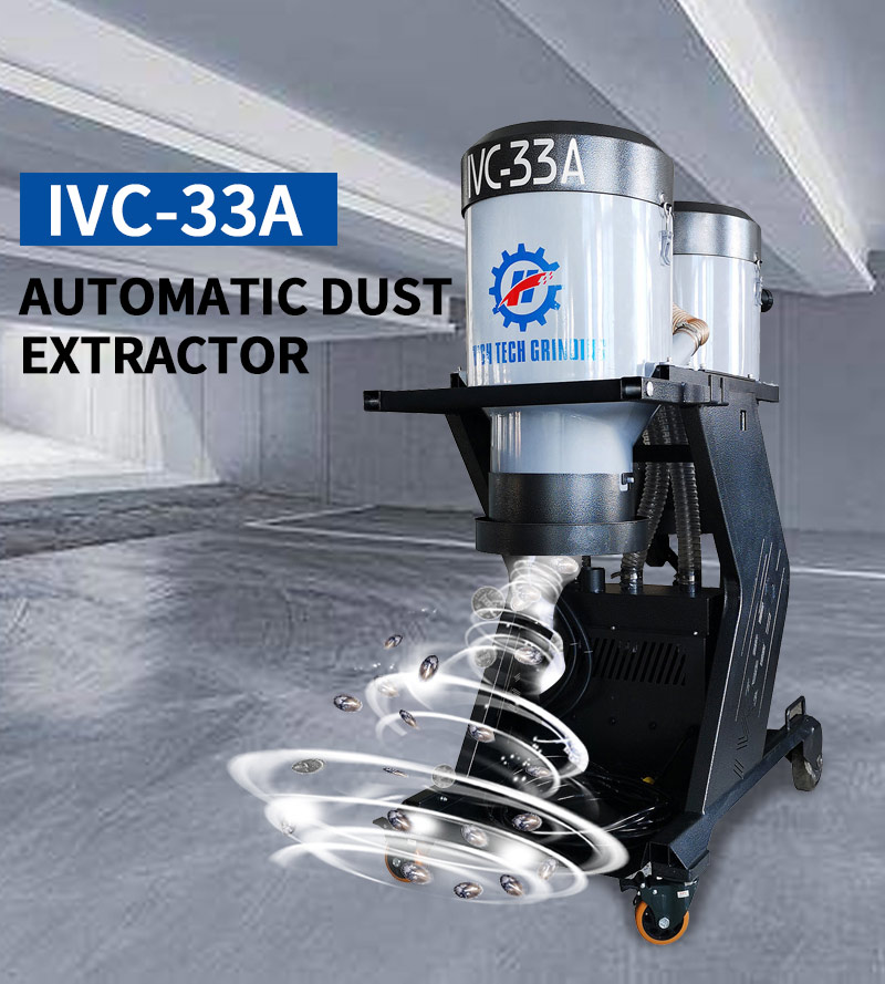 High efficiency dust extractor with Hepa filter 