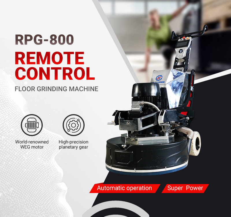 RPG-800 long-range control floor grinder