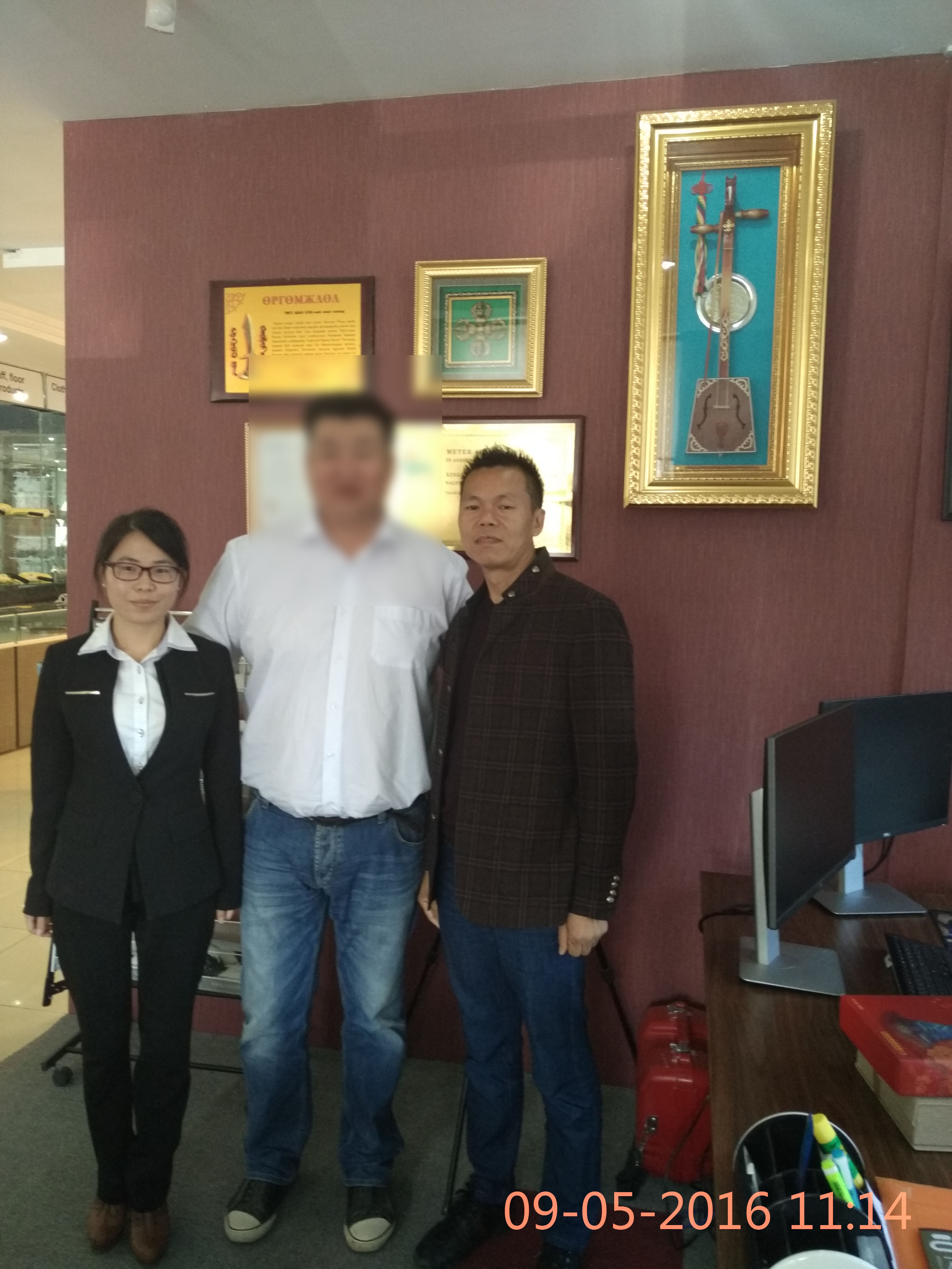 Visite de Mongolie extérieure de l’équipe de Xaingyi
